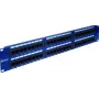 EMITERNET PANEL 19, 48XRJ45 UTP CAT.5E (2U) ΜΠΛΕ DCN/PPFA652K488C5E