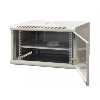 EMITER EM/AP6606-B 19 ίντσες 6U Επίτοιχο κουτί 600x600x370mm Μαύρο