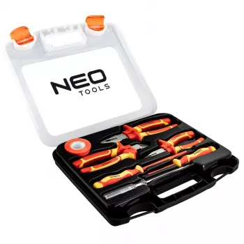 NEO TOOLS 7 τεμ. μονωμένο σετ πένσας και κατσαβιδιών 1000V VDE