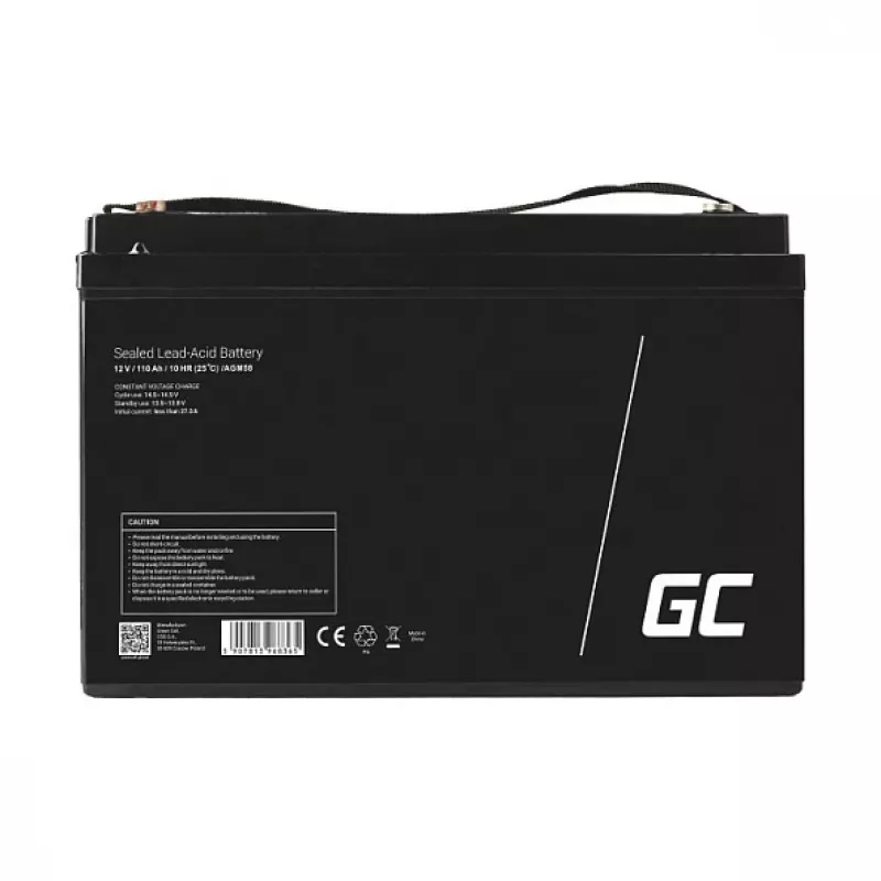 Green Cell AGM VRLA 12V 110Ah μπαταρία χωρίς συντήρηση