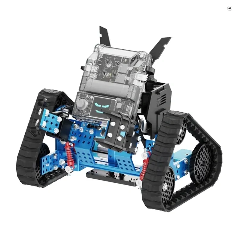 xTool mBot2 Rover Roboter Kit | CyberPi ESP32-WROOM-32E | STEM Coding ρομπότ με αισθητήρες, Wi-Fi, Bluetooth 5.0, Python & mBlock | Από 8 ετών