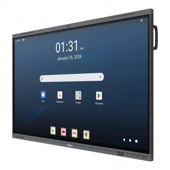 Dahua DHI-LPH65-MC480-U 65 inch 4K Διαδραστική Οθόνη Αφής με Android 13, EDLA-πιστοποιημένη, 40-Σημείων IR Αφή, Κάμερα 48MP, Μικρόφωνο 8-Array, Wi-Fi 6, 8GB RAM, 128GB Αποθηκευτικός Χώρος