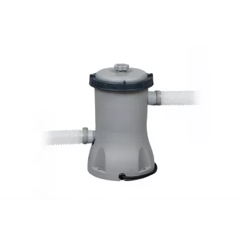 Bestway Fast Set 57376 Πισίνα Στήσιμης Στρογγυλή 7.340 L Γκρι