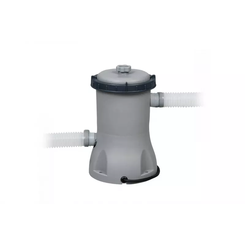 Bestway Fast Set 57376 Πισίνα Στήσιμης Στρογγυλή 7.340 L Γκρι