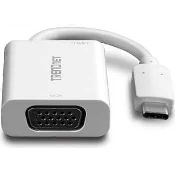 TRENDnet TUC-VGA2 προσαρμογέας USB-C σε VGA – 1920x1200 @ 60Hz, μαύρο