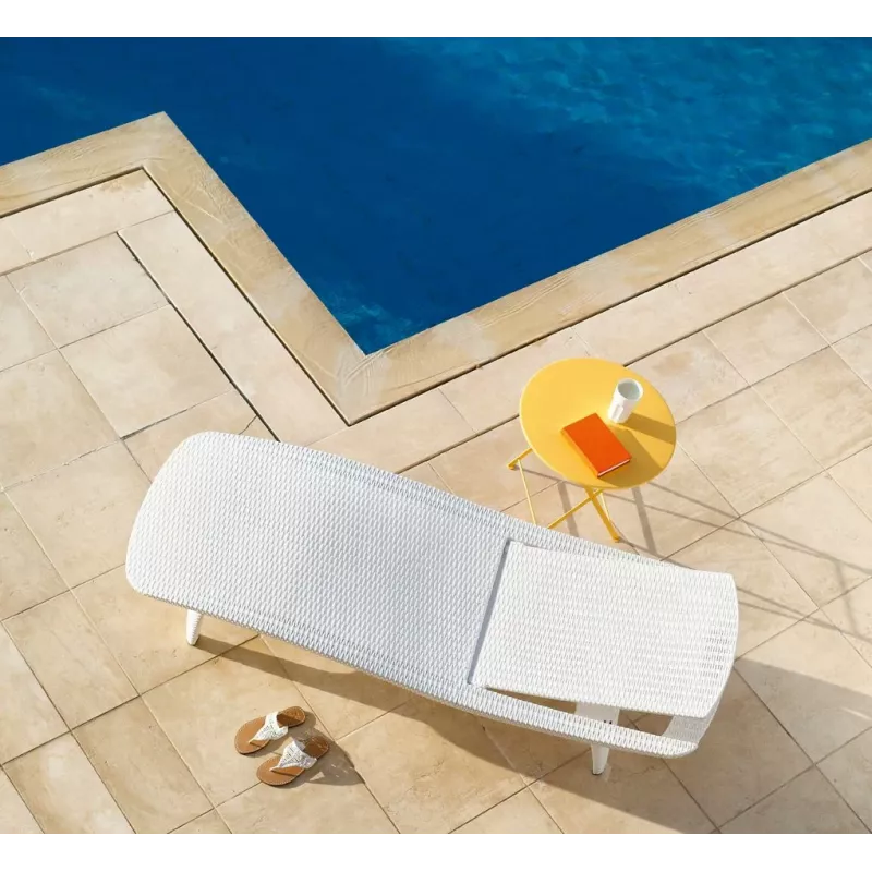 KETER ξαπλώστρα Pacific λευκή 29195066450