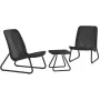 KETER σετ επίπλων κήπου Rio Patio Set γκρι