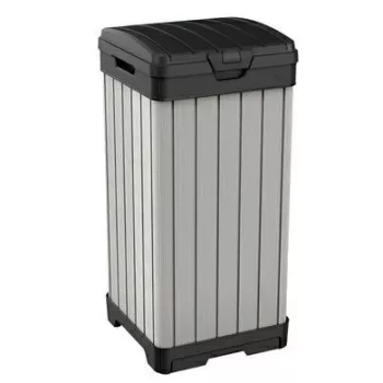 KETER κάδος απορριμμάτων Rockford κάδος απορριμμάτων 125L γκρι