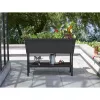 KETER Υπερυψωμένο παρτέρι Alfresco 110L γκρι
