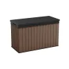 KETER Κουτί αποθήκευσης Darwin Box 662L καφέ