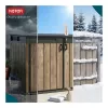 KETER Αποθήκη εργαλείων Deco Horizontal Schuppen απόχρωση καρυδιάς
