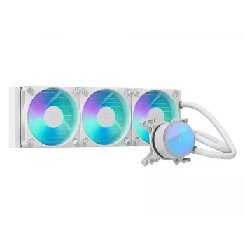 Fractal Design Radius 360 RGB AIO Υδρόψυξη CPU, 360 mm, Λευκό