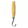 Morakniv Μαχαίρι με γάντζο Μαχαίρι ξυλογλυπτικής 13385 Ανοξείδωτο ατσάλι Λαδωμένο ξύλο σημύδας Δεξιόχειρας