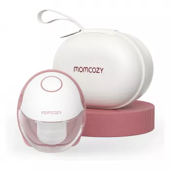Momcozy - M6 Αντλία θηλασμού hands-free - Κόκκινο