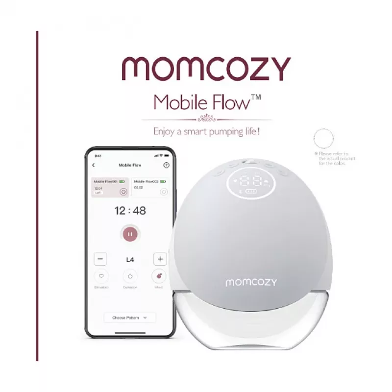 Momcozy - M9 Αντλία θηλασμού hands-free - Κόκκινο