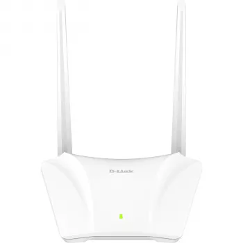 D-Link S03/E N300 Wi-Fi Router, 2,4 GHz, 300 Mbps, 4x LAN, Μαύρο