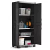 KETER XL Garage Ψηλή ντουλάπα 89x54x188cm μαύρο