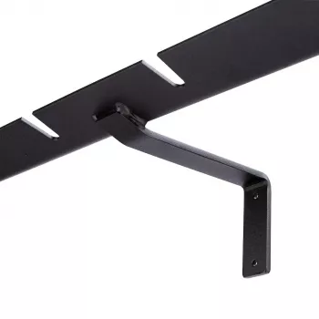 Manfrotto 027 Επιτοίχια βάση για 8 τρίποδα, αλουμίνιο, μαύρο