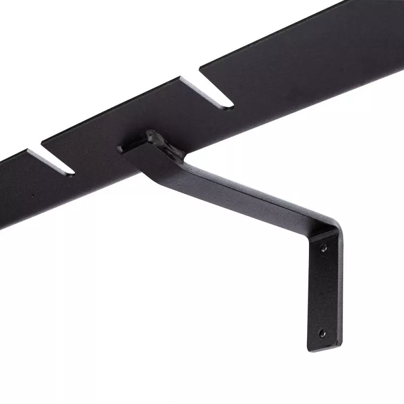 Manfrotto 027 Επιτοίχια βάση για 8 τρίποδα, αλουμίνιο, μαύρο