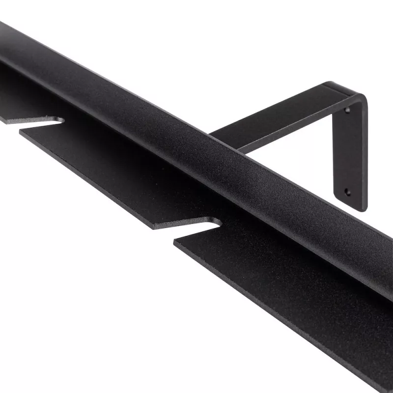 Manfrotto 027 Επιτοίχια βάση για 8 τρίποδα, αλουμίνιο, μαύρο