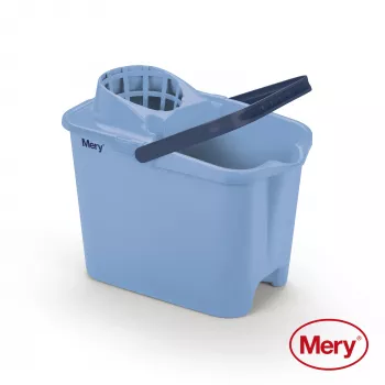 MERY Κουβάς 14L με στύψιμο μπλε