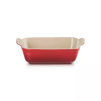 LE CREUSET Ορθογώνιο ταψί Heritage κεραμικό 19x14cm / 1,1L κόκκινο