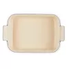 Le Creuset Rectangular Heritage Stoneware 26x19cm / 2,4L μαύρο