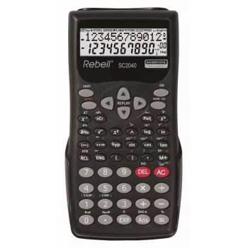 REBELL RE-SC2040 BX επιστημονικός υπολογιστής τσέπης, 240 λειτουργίες, LCD 2 σειρών, μαύρος