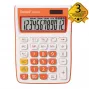 REBELL ημι-επιτραπέζιος υπολογιστής RE-SDC912OR BX, LCD 12 ψηφίων, Dual-Power, μαύρο/ασημί