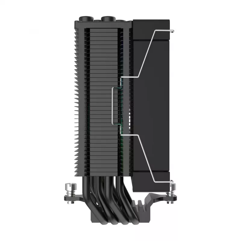 Rampage RM-C180 FROSTY ARGB αερόψυκτρα CPU 120mm, 180W TDP, μαύρη