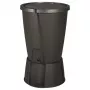 KETER βαρέλι βρόχινου νερού Indigo + βάση 200L γκρι