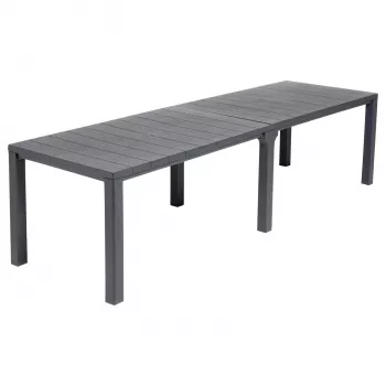KETER Τραπέζι Κήπου Julie Double Table (2 διαμορφώσεις) γκρι
