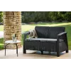 KETER Καναπές Κήπου Διθέσιος Corfu Love Seat γκρι
