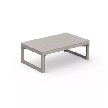 KETER Τραπέζι Κήπου Lyon Table Rezolith (2 διαμορφώσεις) μπεζ