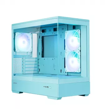 Zalman P30 V2, mATX Mini-Tower Κουτί PC, 3 x 120mm Ανεμιστήρες ARGB, Μέντα