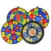 LEAN TOYS σετ παιχνιδιού βελάκια 36 cm ασπίδα με μπάλες velcro