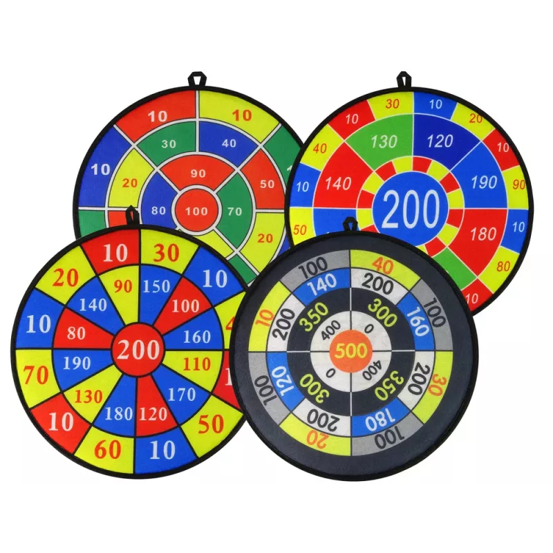 LEAN TOYS σετ παιχνιδιού βελάκια 36 cm ασπίδα με μπάλες velcro