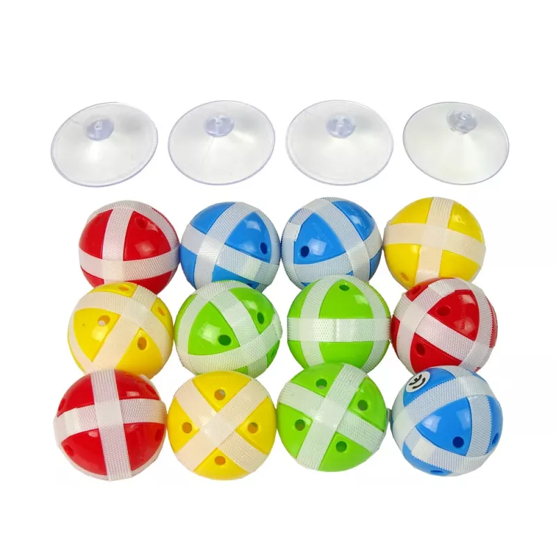 LEAN TOYS σετ παιχνιδιού βελάκια 36 cm ασπίδα με μπάλες velcro