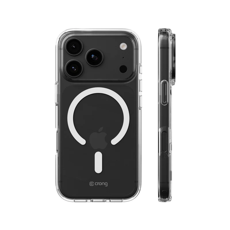 Crong Clear MAG Cover - Θήκη MagSafe iPhone 18 Pro Max / 17 Pro Max (διαφανές)