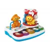 LEAN TOYS πολύχρωμο πιάνο με ζώα για νήπια