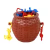 LEAN TOYS καλάθι γεμάτο μαϊμούδες παιχνίδι arcade μαϊμούδες που πέφτουν