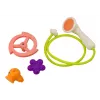 LEAN TOYS Παιχνίδι μπάνιου φάλαινα 3 팁 πορτοκαλί