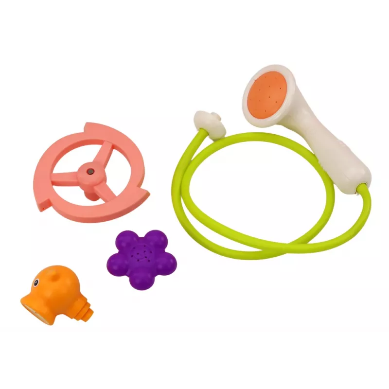 LEAN TOYS Παιχνίδι μπάνιου φάλαινα 3 팁 πορτοκαλί