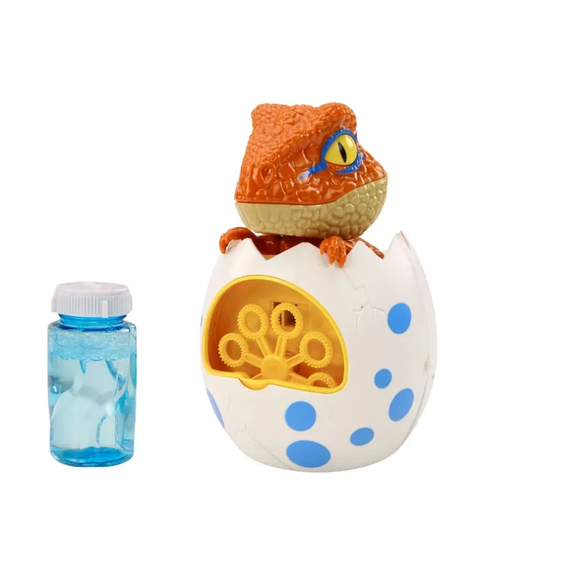 LEAN TOYS Μηχανή σαπουνόφουσκων δεινοσαύρων σε υγρό αυγό