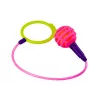 LEAN TOYS Skipper Hula Hop σχοινάκι, ροζ, LED