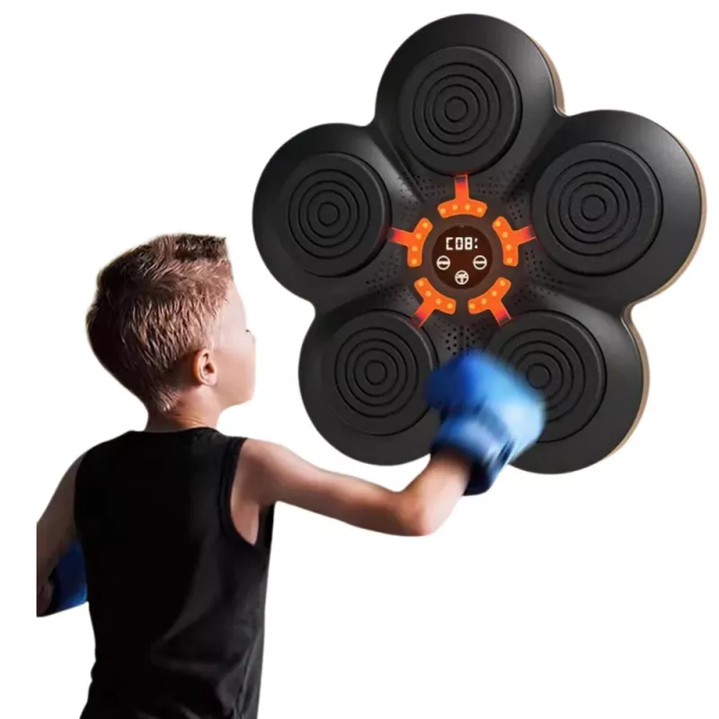 LEAN TOYS Μουσικό μηχάνημα box Bluetooth επιτοίχιο πίνακα LED φώτα