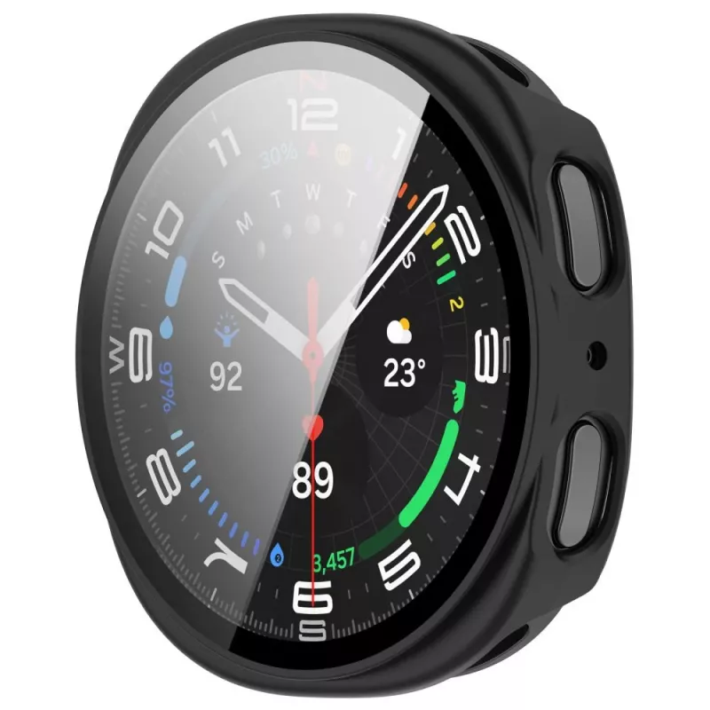 Tech-Protect Defense για Samsung Galaxy Watch 8 / 9 (40 mm) ματ μαύρο