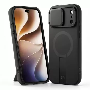 TECH-PROTECT KEVLAR AURA MAGSAFE IPHONE 17 PRO / 18 PRO ΜΑΥΡΟ