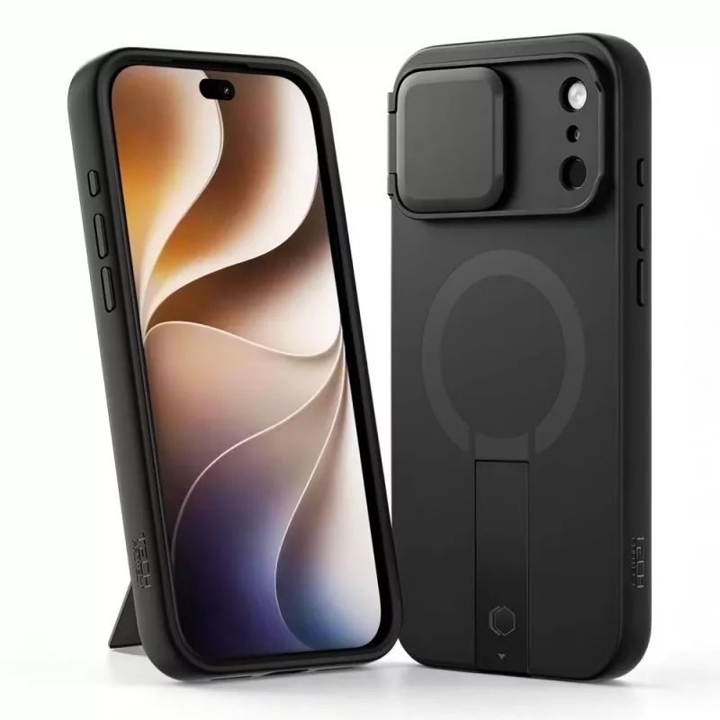 TECH-PROTECT KEVLAR AURA MAGSAFE IPHONE 17 PRO / 18 PRO ΜΑΥΡΟ