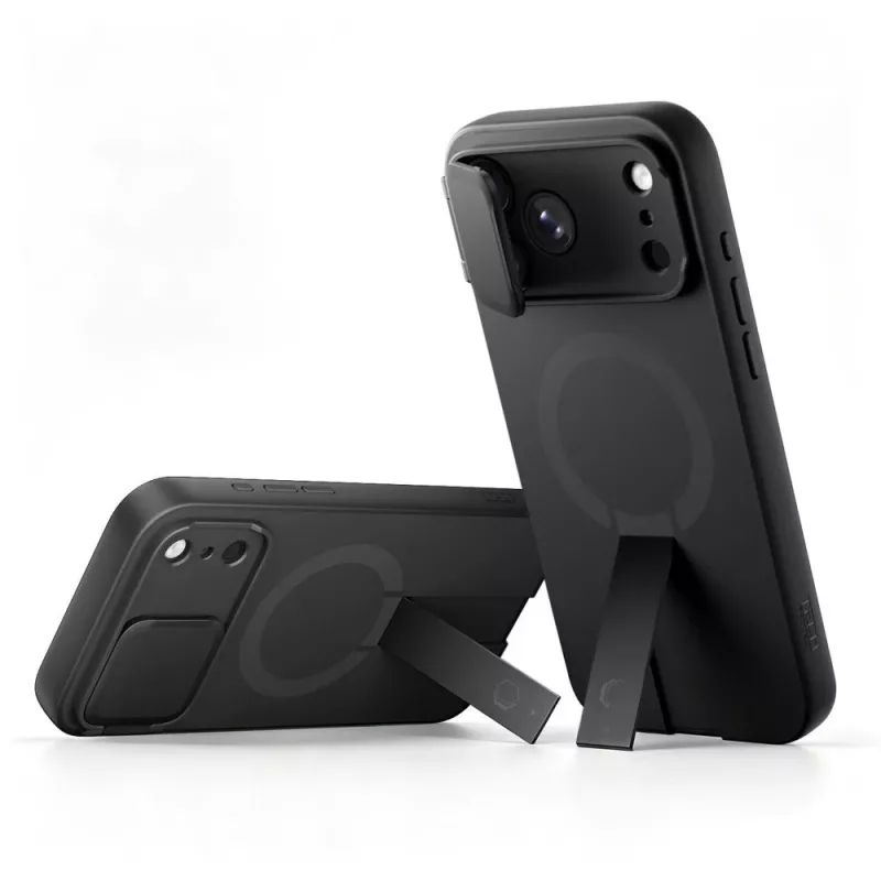 TECH-PROTECT KEVLAR AURA MAGSAFE IPHONE 17 PRO / 18 PRO ΜΑΥΡΟ